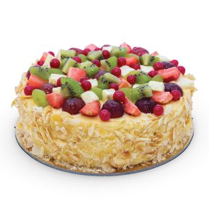 CAKE VANILLA FRUIT